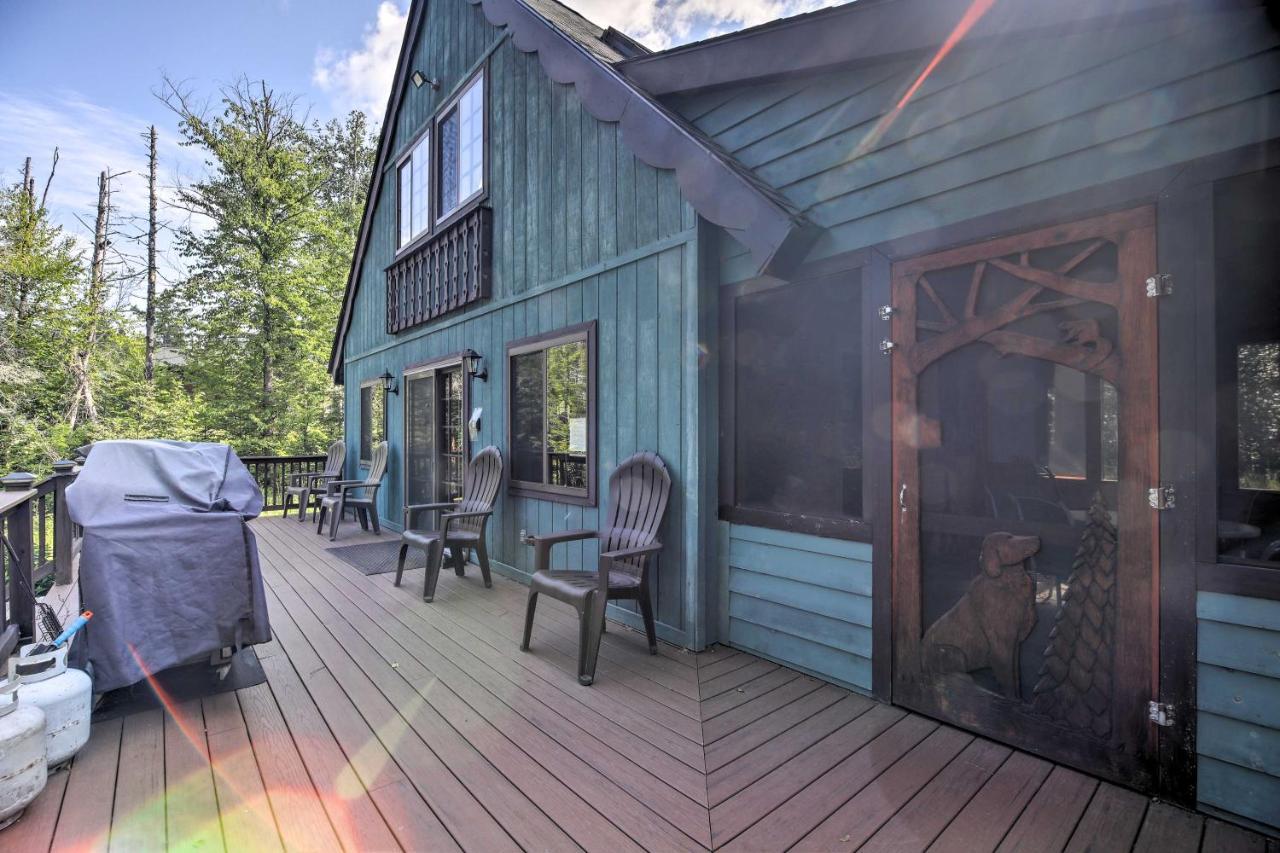 Lake Placid Chalet Deck And Forest Views! Exterior foto